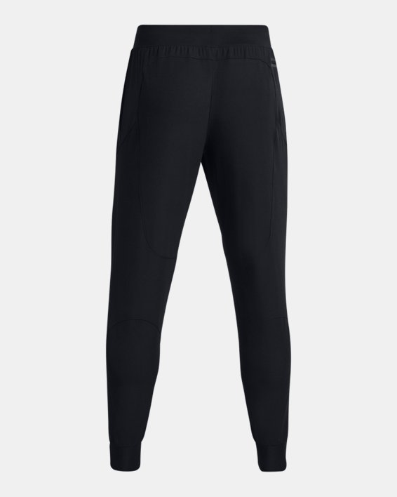 Men's UA Unstoppable Textured Joggers in Black image number 8